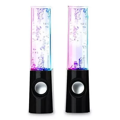 Dancing Water Speaker LED Light Fountain Speaker Home Party USB Music • $30