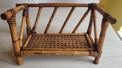 $18 • Buy Vintage Wicker Desk Shelf