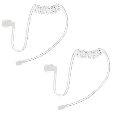 2x Acoustic Coil Tube Walkie Talkie Earpieces For Retevis Midland 2 Way Radios • $10.38