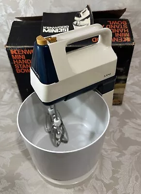 Retro Vintage Kenwood  Mini 351 Mixer With Whisks And Bowl Working - Boxed • £59.99