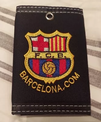 Mens Embroidered Wallet FC Barcelona Soccer  • $9.99