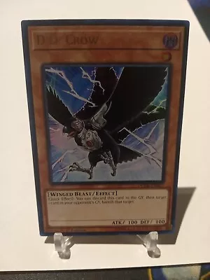 Yu-Gi-Oh! TCG D.D. Crow Duel Devastator DUDE-EN027 1st Edition Ultra Rare • $1.99