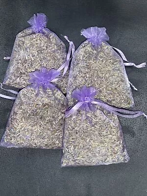 Dried Lavender Bags  9cmx12cm X 4Each   15g Moth Repellent Sleep Aid • £4.30