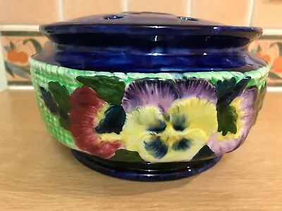 £45 • Buy  Ringtons Maling Ware - Pansy Design - Rose Bowl With Insert