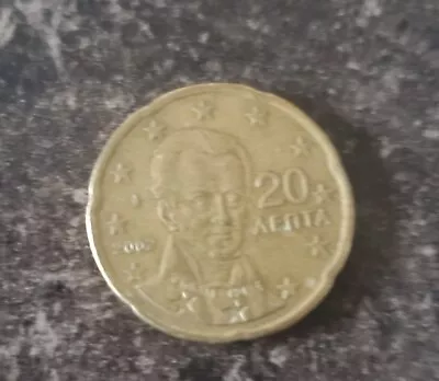 20 Cent Euro 2002 Aenta (Italian) Vintage Coin Mint Condition  • $750