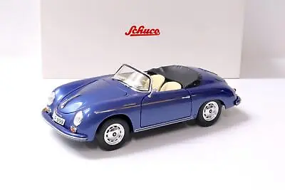 1:18 Schuco Porsche 356 Speedster Blue Metallic 450031800 • $117.60