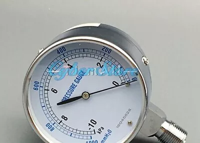 Micro Pressure Gauge Meter Capsule Pressure Gaue Micromanometer YE-75 0-5 10 20 • $30.37