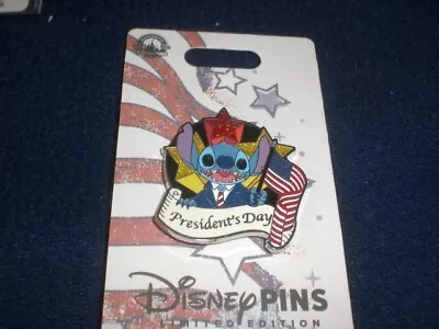 Disney Parks 2023 Lilo And Stitch STITCH PRESIDENT'S DAY  LE  Pin • $25.95