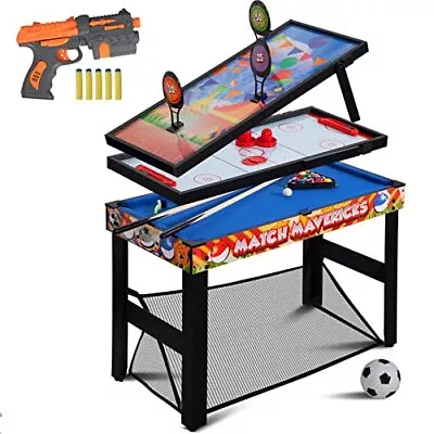  36” 4-in-1 Multi Game Table Combo Game Table Set For Kids Childrens  • $127.58