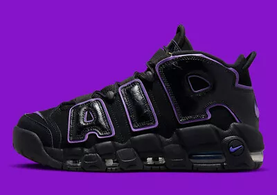 Nike Air More Uptempo '96 Black Action Grape Purple DV1879-001 Men's Retro • $119.99