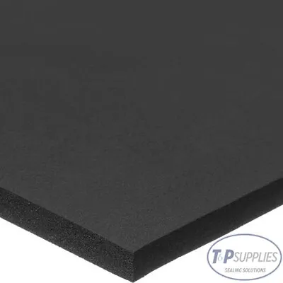 Sponge Neoprene Rubber Gasket Sheet Various Sizes & Thicknesses Closed Cell • £3.67