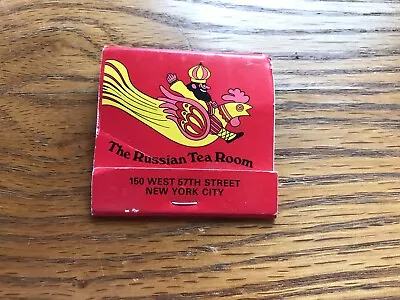 Vintage The Russian Tea Room Matches • $10