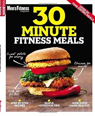 Men Fitness 30-min Meals By MagBooks Book The Cheap Fast Free Post • £2.98