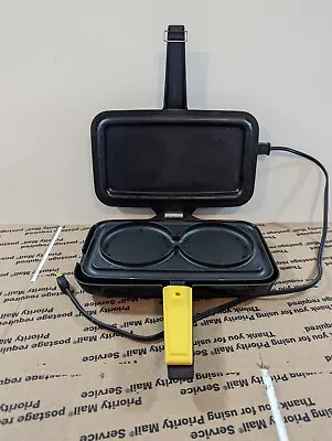 Vintage Norelco Dbl Burger/Grill Cooker HB 2222 With Cord Tested • $13