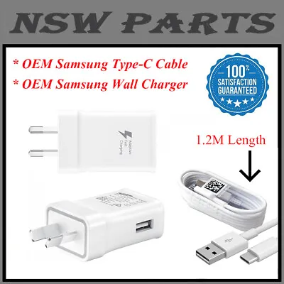 SAMSUNG Adaptive FAST AC Wall Charger For Galaxy S22 S20 S21 FE S8 S9 S10 Plus • $39.95