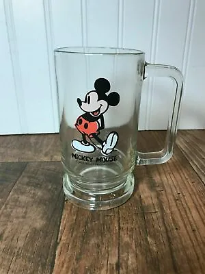 Vintage Mickey Mouse 5.5  Beer Stein Mug Walt Disney Productions 1970s Classic • $4.99