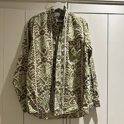 Lucky Brand Stylish Patterned Men’s Shirt Long Sleeve - Size L • $20.95