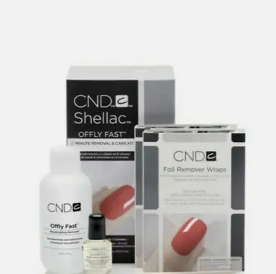 £8.99 • Buy CND - Shellac Offly Fast 8 Minute Removal & Care Kit