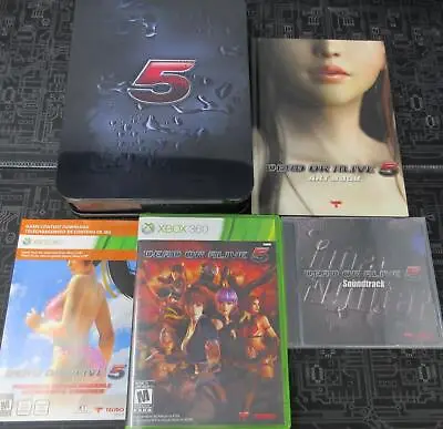 $54.95 • Buy Dead Or Alive 5 Exclusive Collector's Edition Xbox 360 - (See Pics)