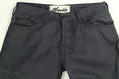Claudio Milano Men's Jeans Low Rise Straight Button Fly Retail $160 • $24.99
