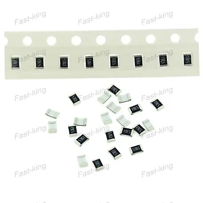 100Pcs 0805 RC0805FR ±1% SMD Resistor Resistors 10Ω-220KΩ Full Range Of Values • $1.96