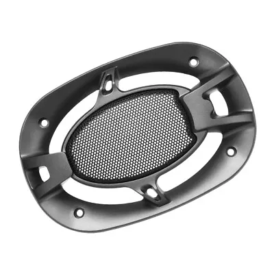 Speaker Grill Cover 4x6 Inch Mesh Decorative Square Subwoofer Guard Black • $10.22