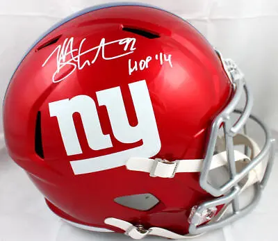 Michael Strahan Signed Giants F/S Flash Speed Helmet W/HOF-Beckett W Hologram • $339