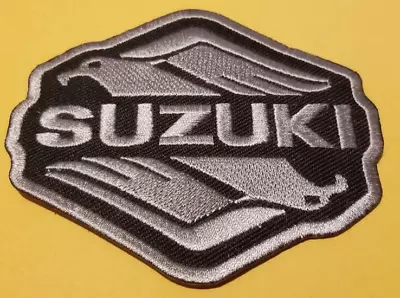 Suzuki Motorcycle Embroidered Patch Approx 3.25x3.5  • $7.69