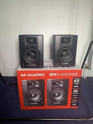 M-Audio BX4 - Pair - Studio Monitors - Black • £47