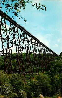 Postcard Mt. Jewett PA Kinzua Bridge (Now Destroyed) 1983 • $5.95