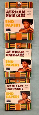$5.58 • Buy 750 African HAIR Care End PAPERS 3 Boxes Beauty Salon Women Regular Size Stylist