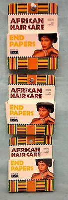 $6.98 • Buy 750 African HAIR Care End PAPERS 3 Boxes Beauty Salon Women Regular Size Stylist