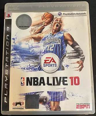 Nba Live 10 | Sony Ps3 Game [near-mint] + Manual | Au Seller | Us Version • $51.95