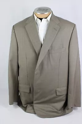 Tom James Mens Sport Coat 48L Gray Holland & Sherry Wool Sport Coat Jacket • $58.65