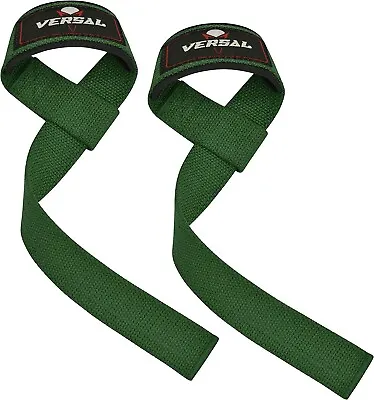 Weight Lifting Wrist Straps 5mm Support Hand Bar Wraps Gym Training Deadlift • £4.49