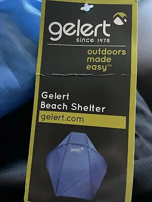 Gelert Fun Shelter Camping Beach Travel Tent Wind Sheild In Blue • £10