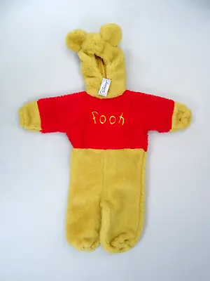 Vintage Disney Baby Winnie The Pooh Sherpa Fleece 1 Piece Baby Size 6-9 Months • $38.90