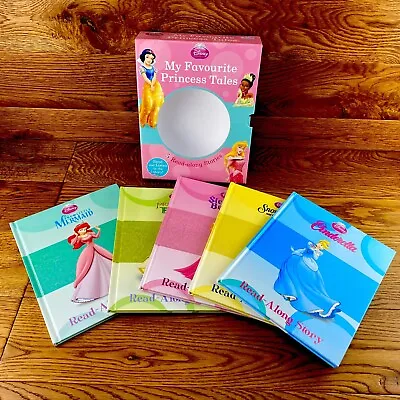 My Favourite Disney Princess Tales Books 5 Childrens Stories Hardcover NO CD VGC • £14.99