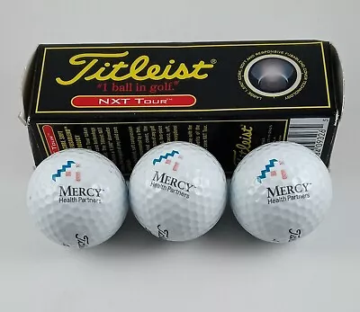 Mercy Hospital Branded Titleist Golf Ball Pack Doctor Nurse Health Partners  ⛳️ • $15