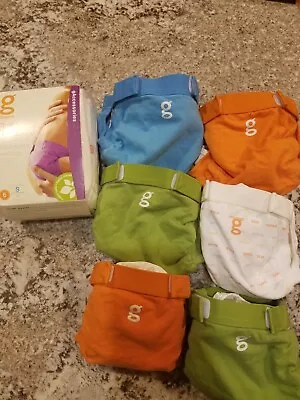 6 New Small Gdiapers 6 New Inserts • $132