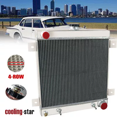 Aluminum 4-row Cooling Radiator For 1962 Chrysler S Series Valiant 318 V8 At/mt • $299