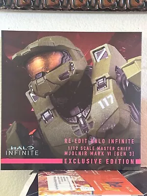 1000 Toys Halo Infinite: Master Chief Mjolnir MK VI 1:12 Scale Action Figure... • $120