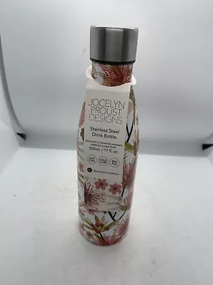 $32.29 • Buy Joselyn Proust Designs Water Bottle Metal New Floral Pattern Unwanted Gift