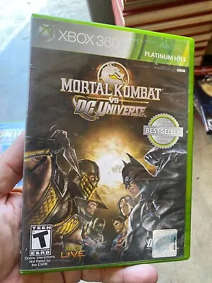 $9.99 • Buy Mortal Kombat VS DC Universe Video Game - Xbox 360 - W/ Case & Manual
