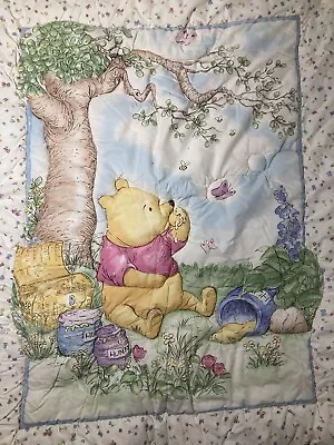 Classic Winnie The Pooh Red Calliope Crib/Toddler 5 Piece Bedding Set Unisex • $150