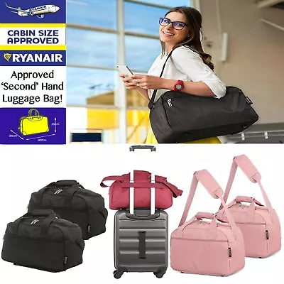 £9.99 • Buy Ryanair 40x25x20cm Free Under Seat Cabin Bag Hand Luggage Travel Bag Holdall 