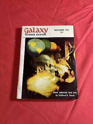 Galaxy Science Fiction 12/52  Fic By Simak Asimov Sheckley & More • £4.81