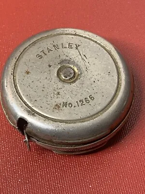 Vintage Stanley # 1266 Steel Tape Measure U.s.a. Rare. • $9.25