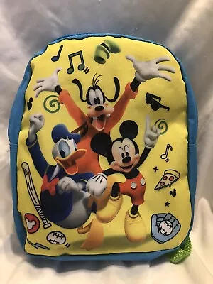 Disney Toddler Mini Backpacks Mickey Donald  & Goofy Bright Colors • $12.75