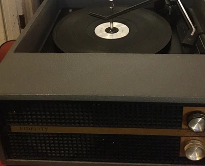 £69 • Buy Vintage Fidelity Suitcase Style Record Player 